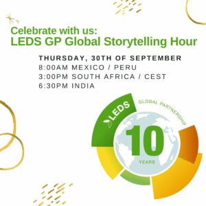 LEDS GP 10 year Anniversary: Storytelling Hour