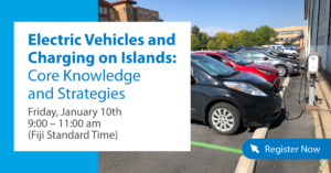 Webinar: Electric Vehicles and Charging Infrastructure on Islands: Core Knowledge and Strategies