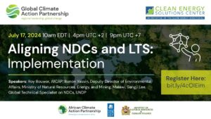 Aligning NDCs and LTS: Implementation